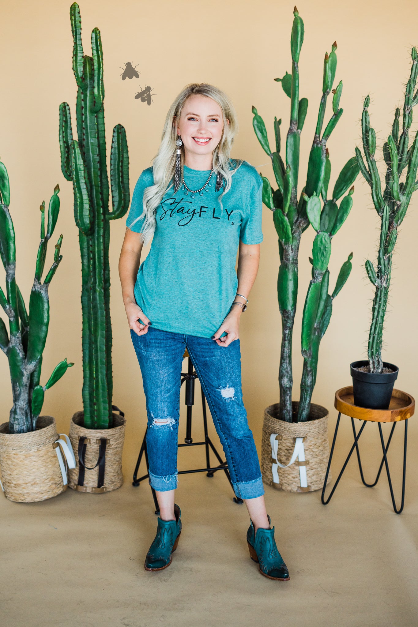 STAY FLY* TEAL