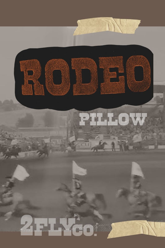 RODEO READY PILLOW *SADDLE