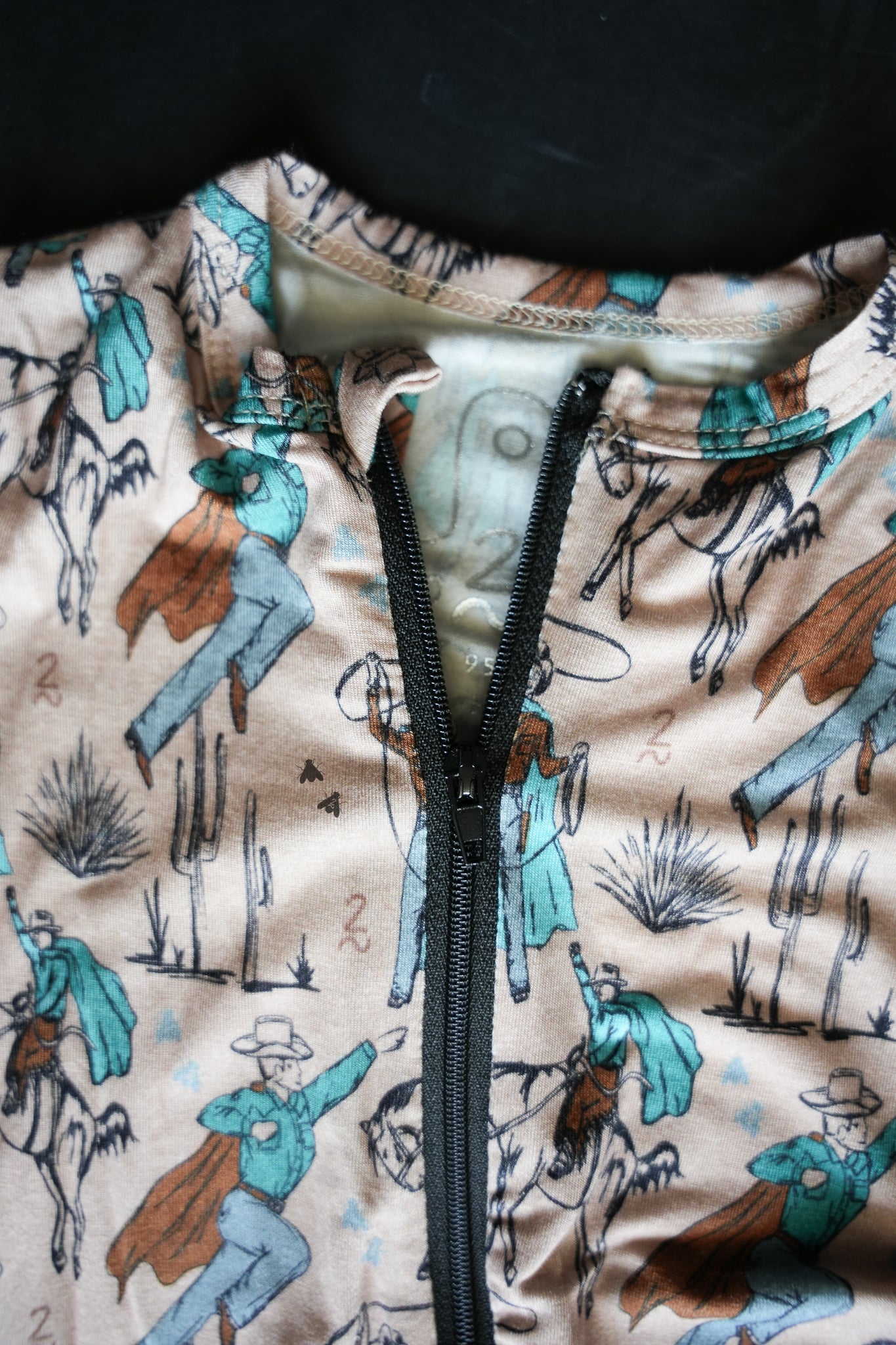 SUPER FLY COWBOY GUY FOOTIE