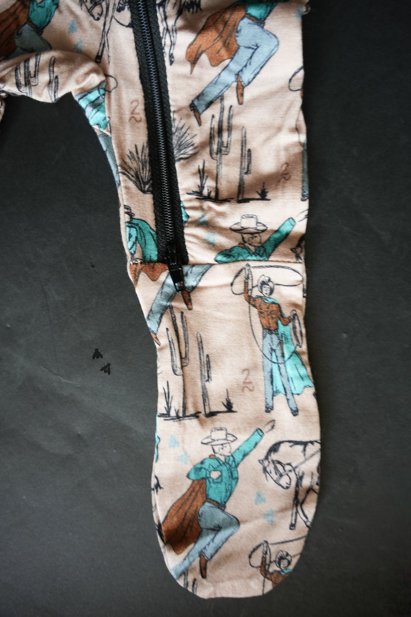 SUPER FLY COWBOY GUY FOOTIE