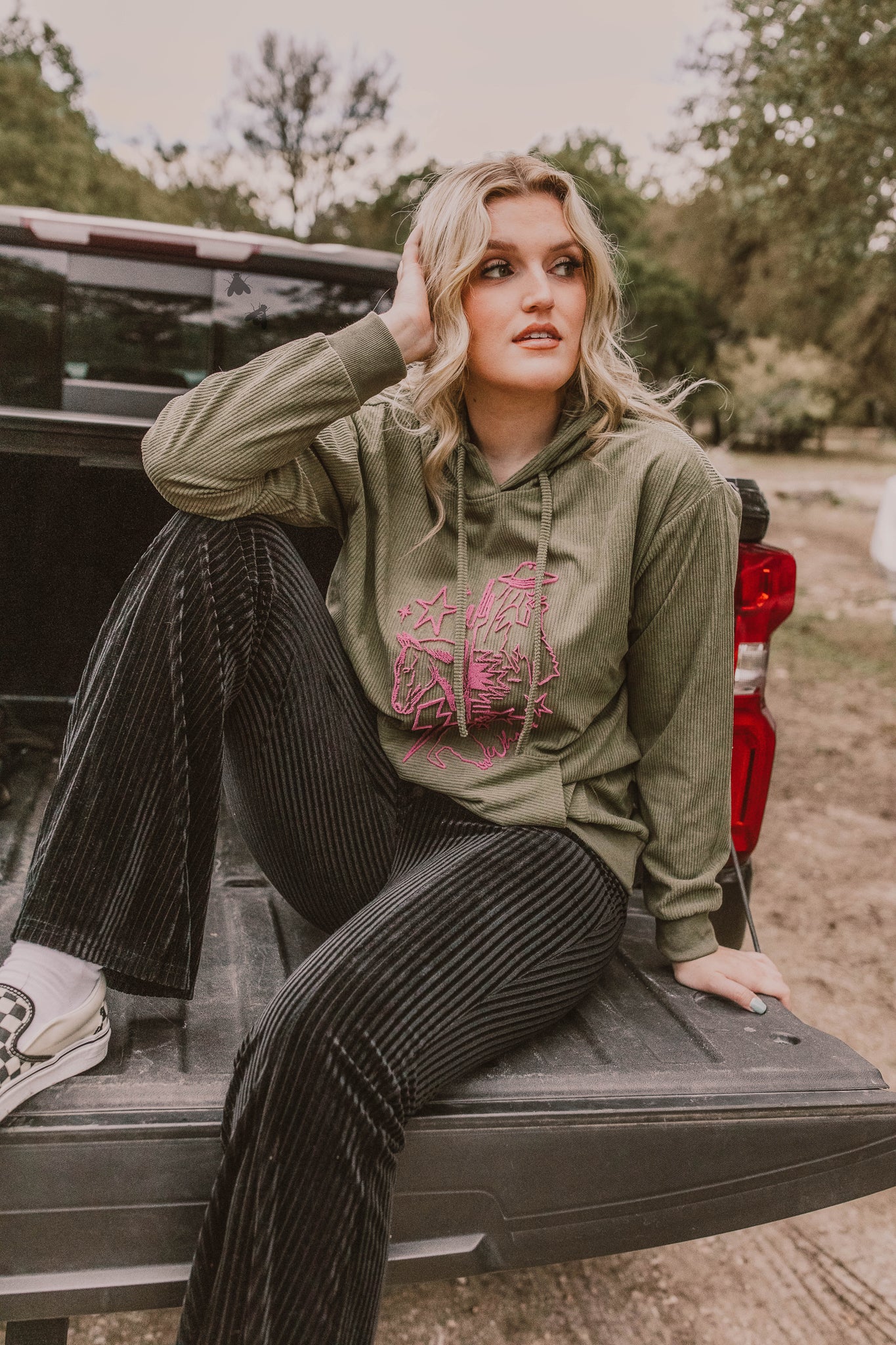 WHOA PONY HOODIE