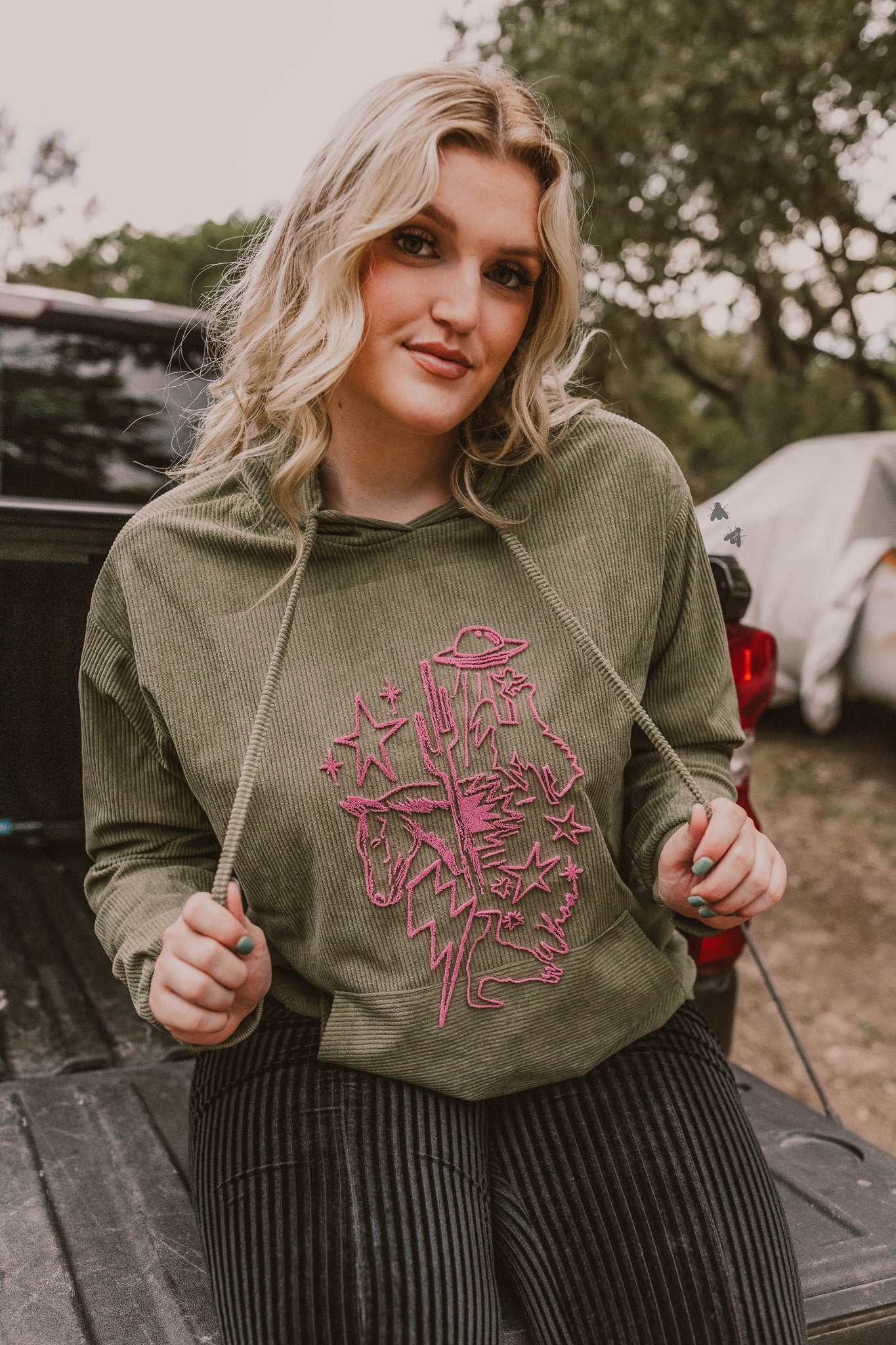 WHOA PONY HOODIE