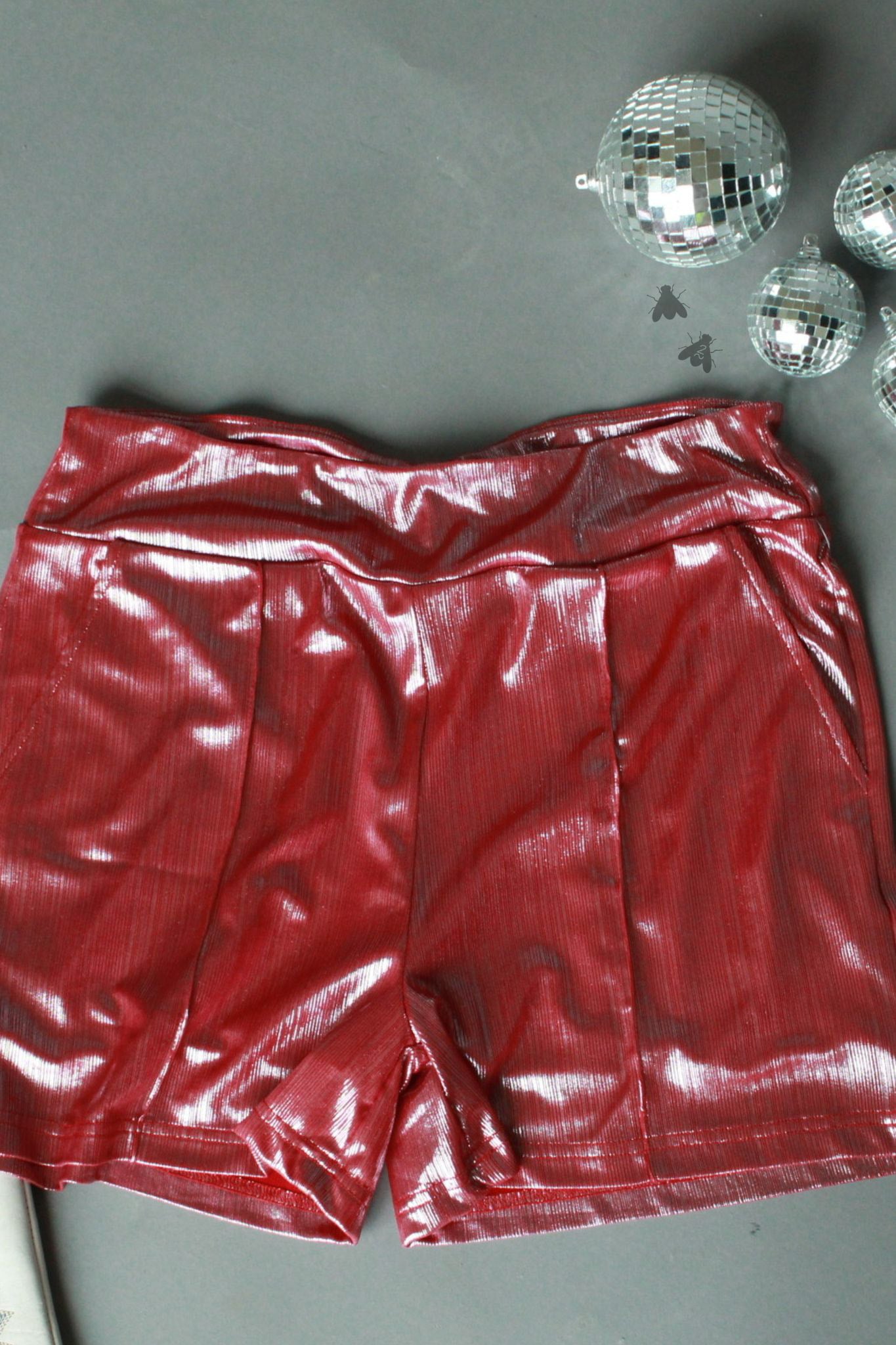 SHINEY SHORT* FIREWORK *SUPER SALE