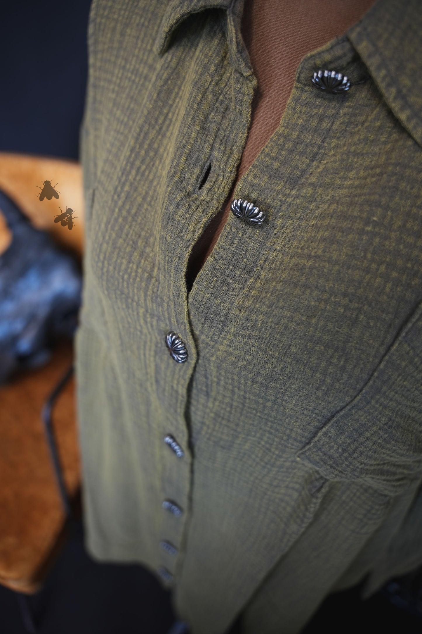 ACRES BUTTON UP* AGAVE