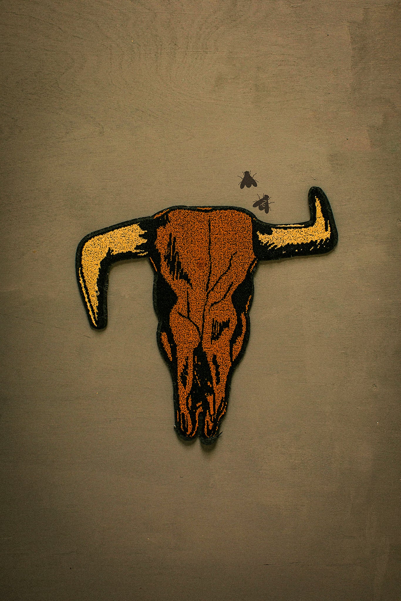 2 FLY DIY PATCH *skull