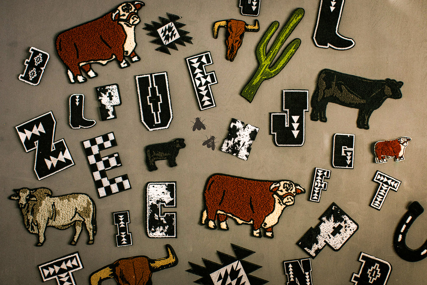 2 FLY DIY PATCH *angus