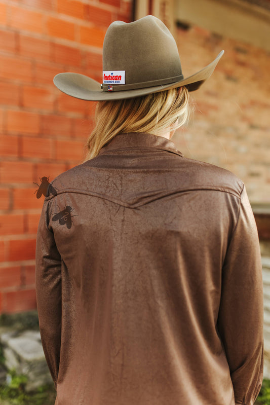 LEATHER LUX *CHOCOLATE