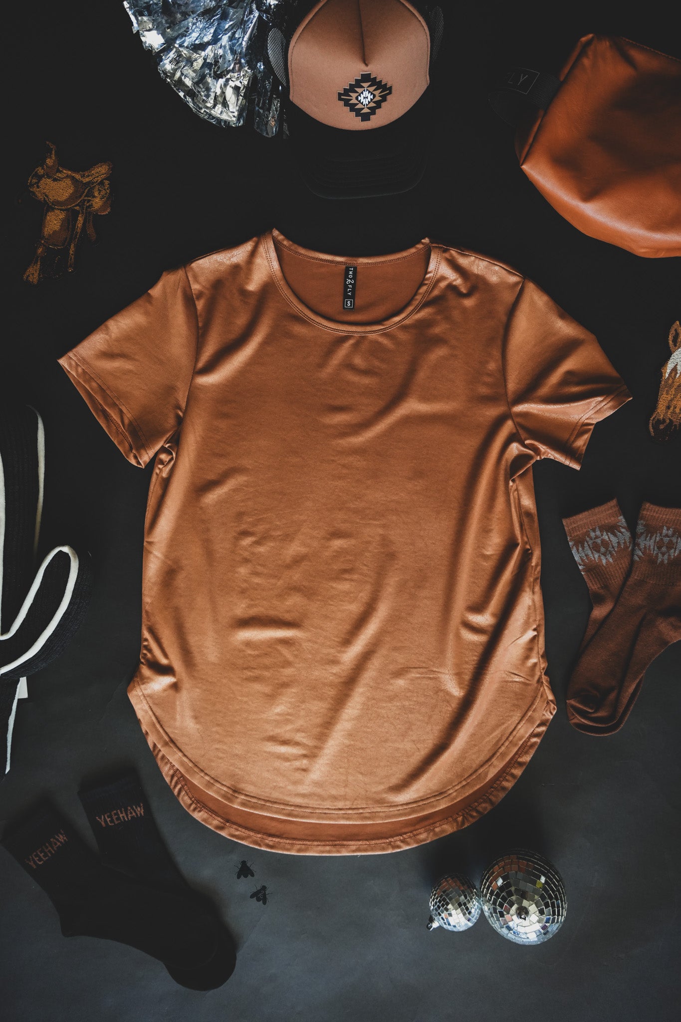 SWANKY LEATHER *SADDLE