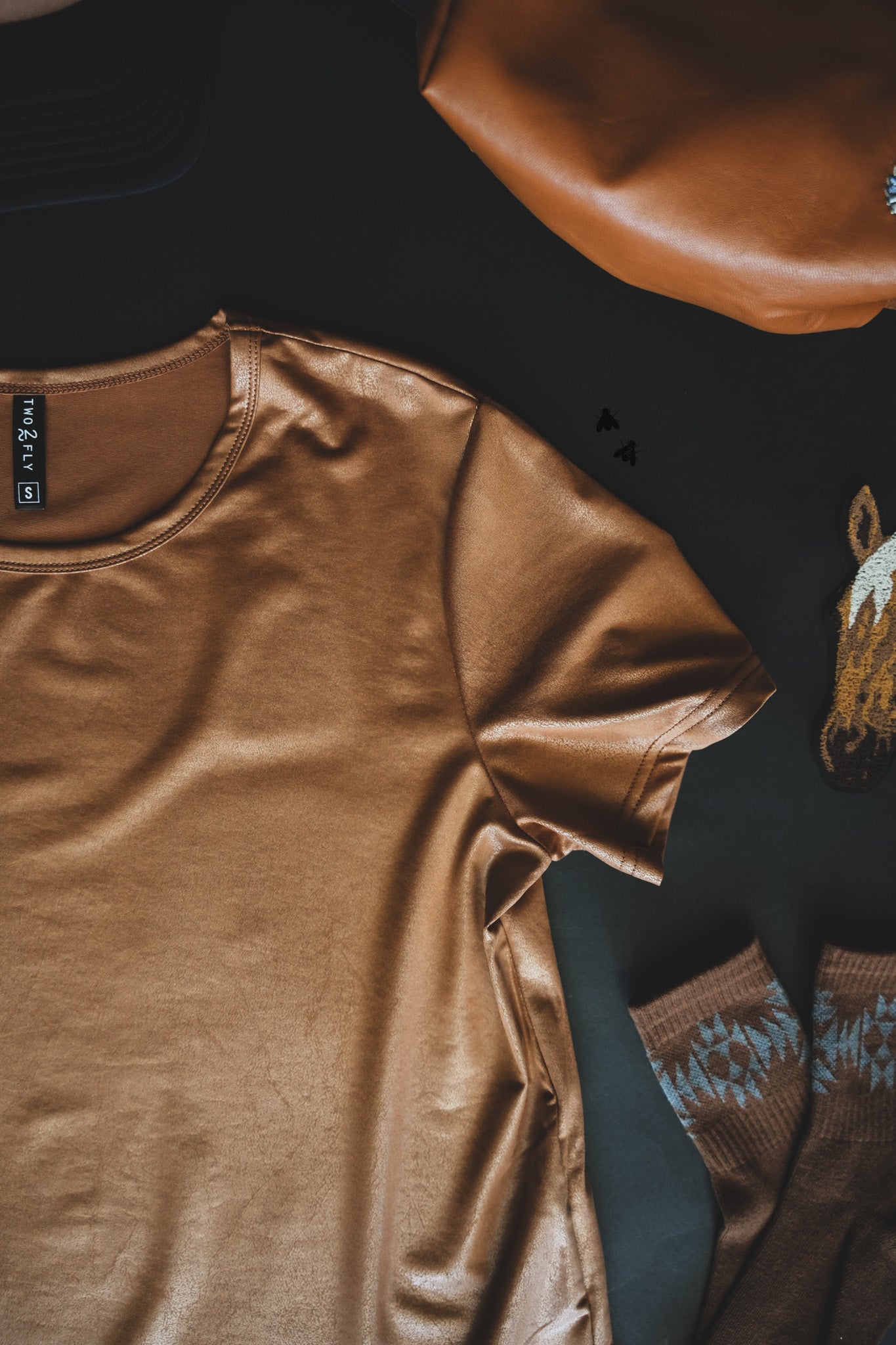 SWANKY LEATHER *SADDLE
