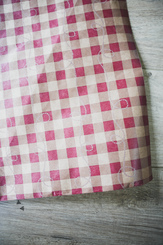 WRAP THA PREZ *GINGHAM ROPE