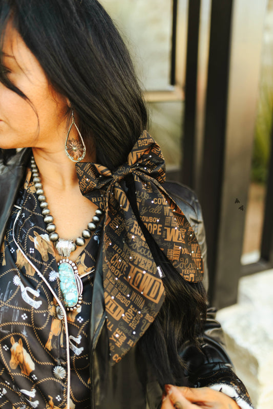 WESTERN PREP BOW *COWBOY TALK