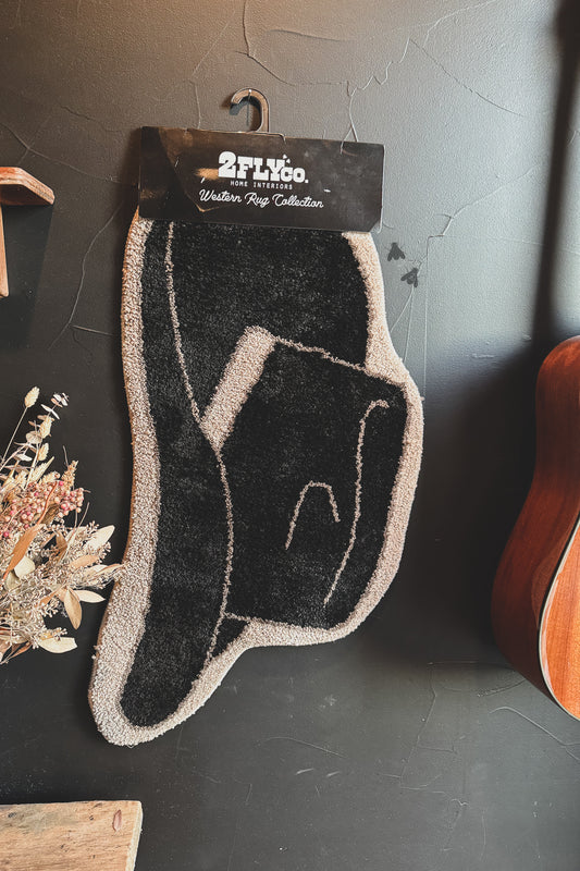 MOODY COWBOY RUG *MIDNIGHT