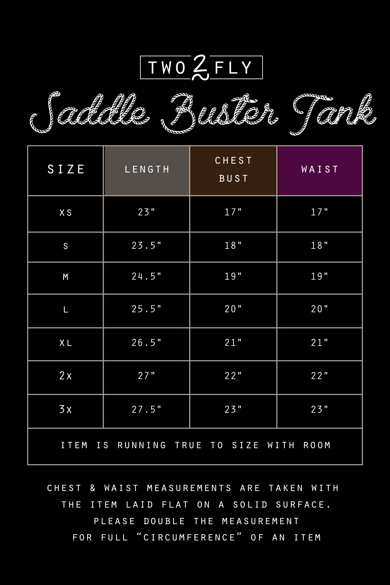 SADDLE BUSTER