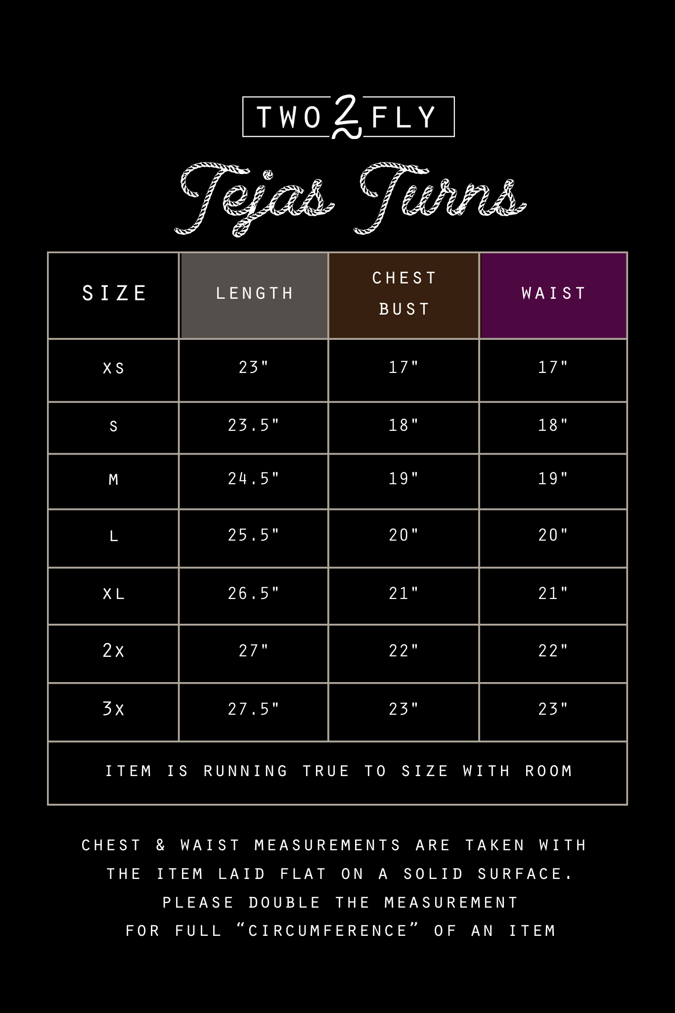 TEJAS TURNS *SUPER SALE