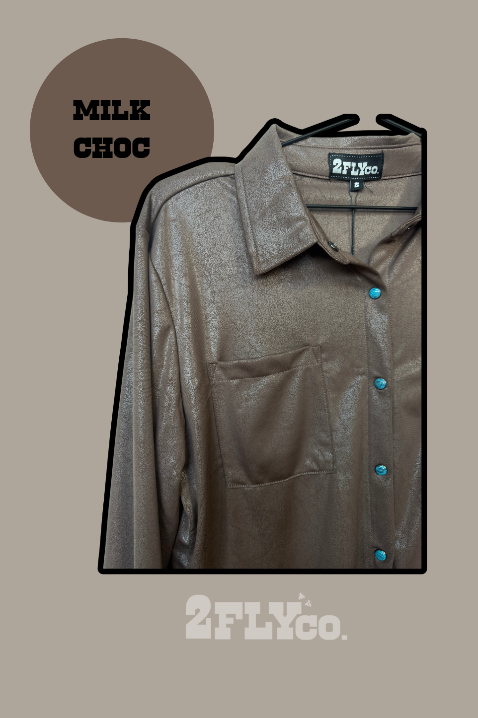 LEATHER LUX *CHOCOLATE