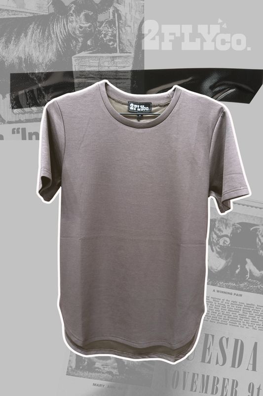 CLOUD BASIC FREE TEE *MOCHA