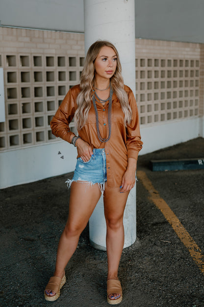 LEATHER LUX *SADDLE