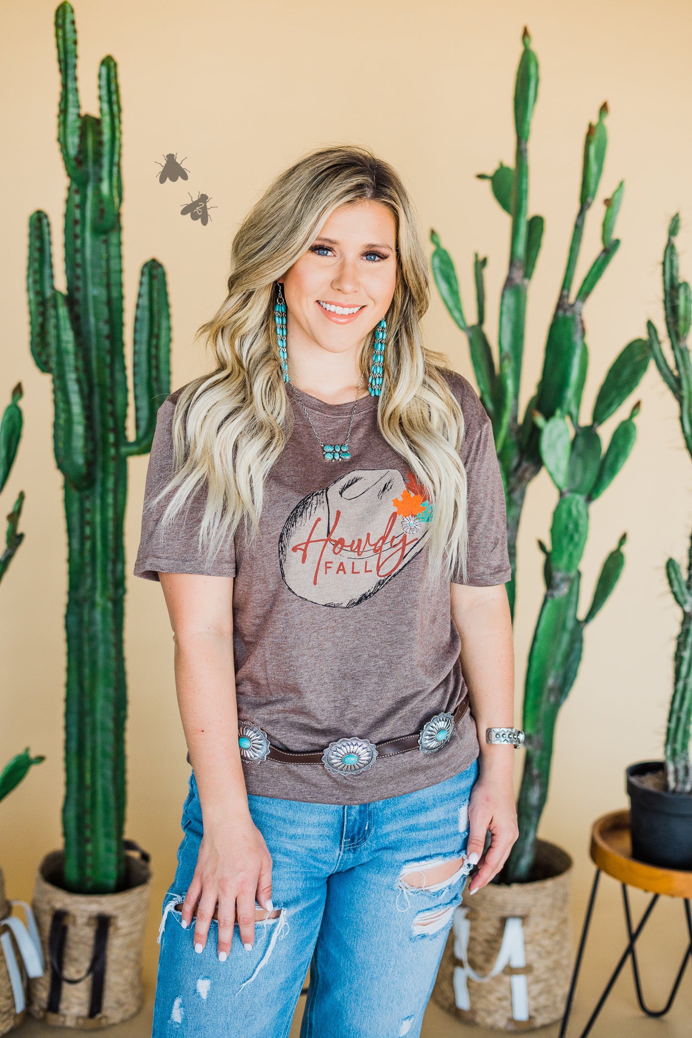 HOWDY FALL TEE *SUPER SALE [S ONLY]