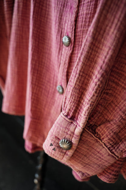 ACRES BUTTON UP * SANGRIA *SUPER SALE