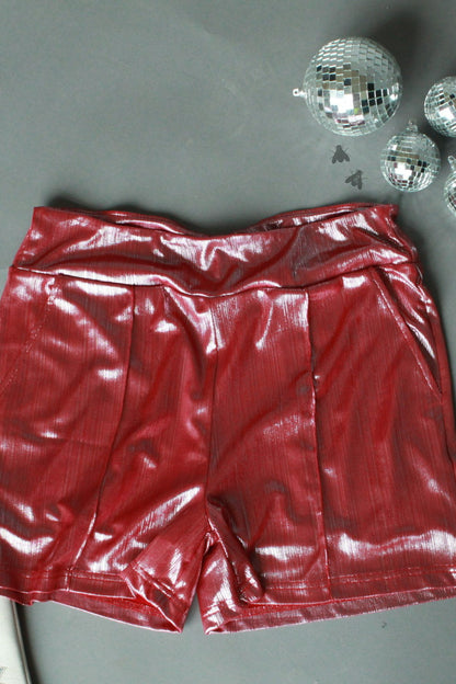 SHINEY SHORT* FIREWORK *SUPER SALE