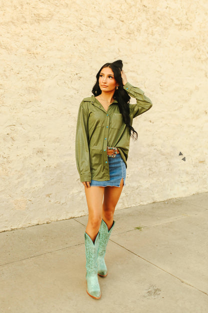 LEATHER LUX *AGAVE