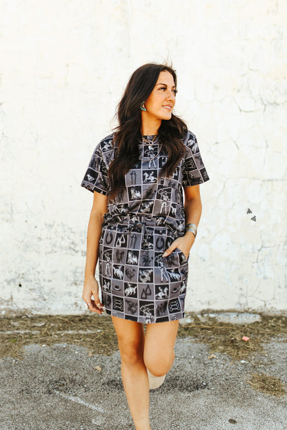 CHECK IT COWPOKE *SKORT