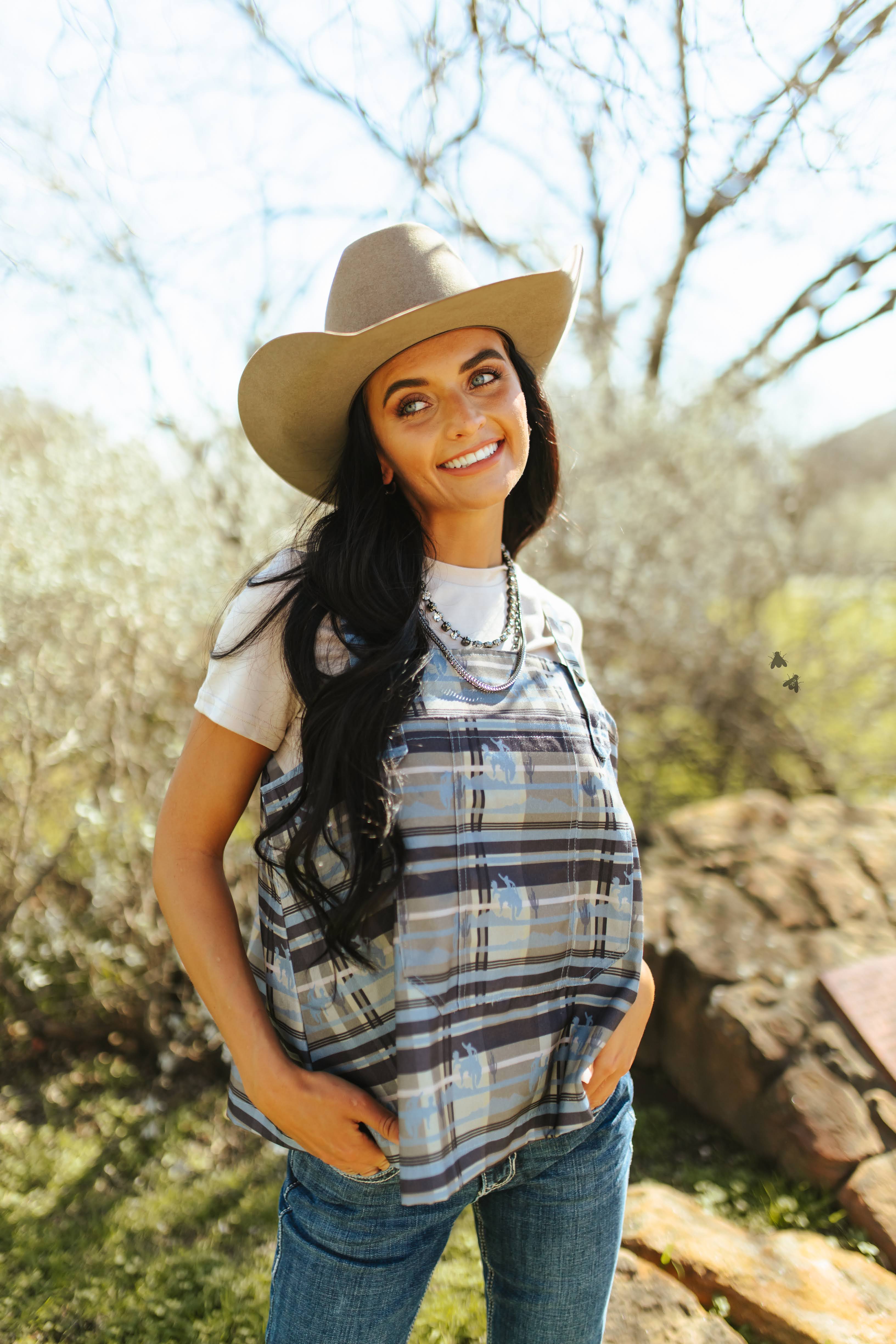 $5!! - BUCKIN BIBS *PLAID