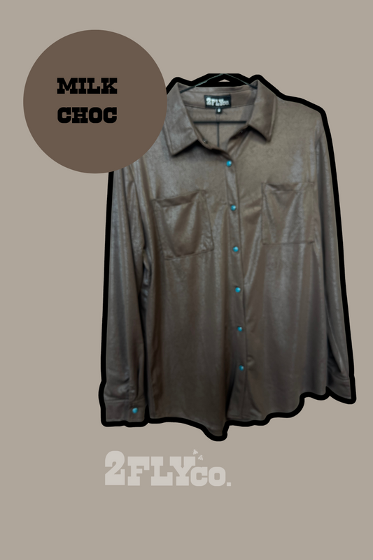 LEATHER LUX *CHOCOLATE