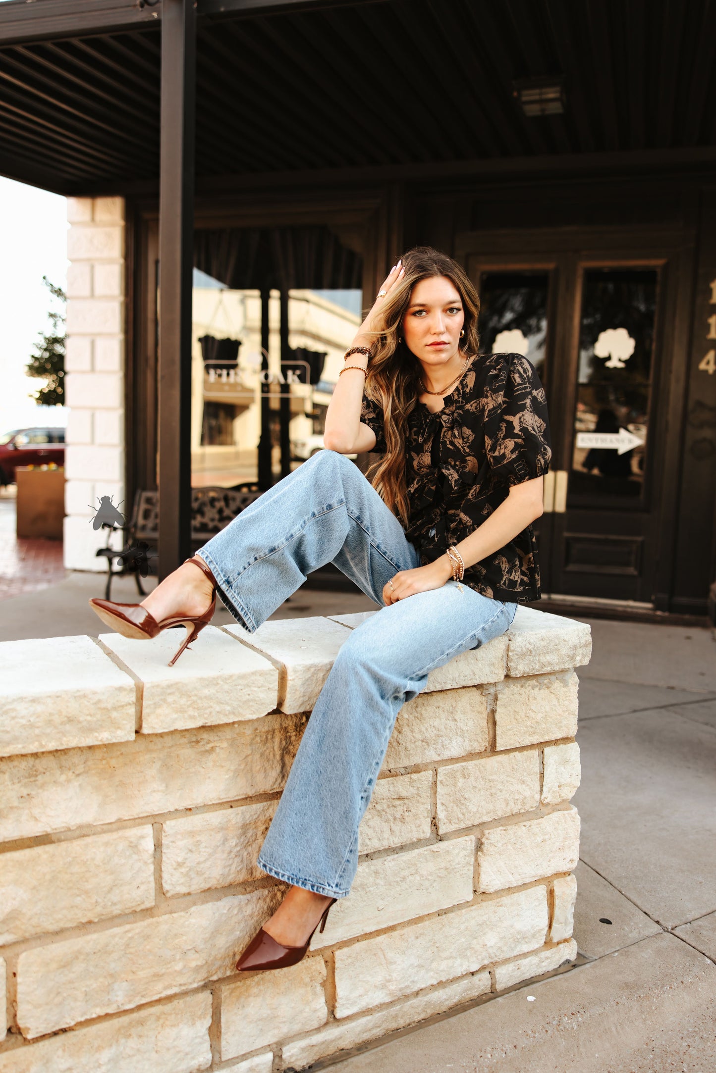 THRILL FRILL TOP