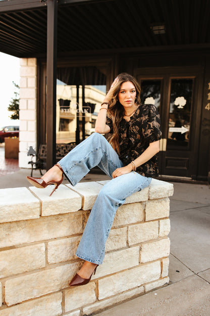 THRILL FRILL TOP