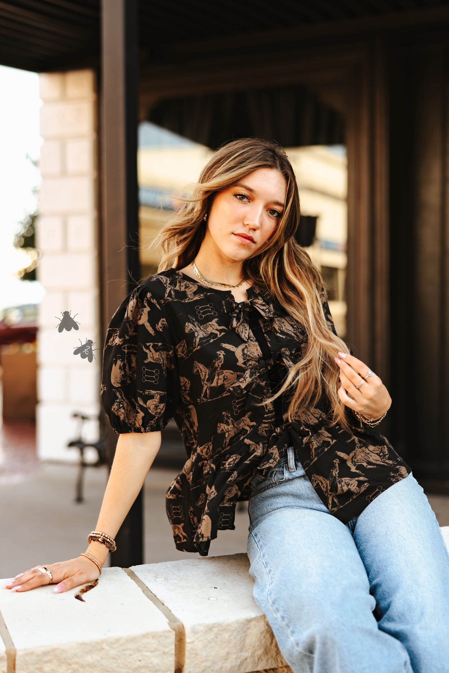 THRILL FRILL TOP