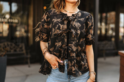THRILL FRILL TOP