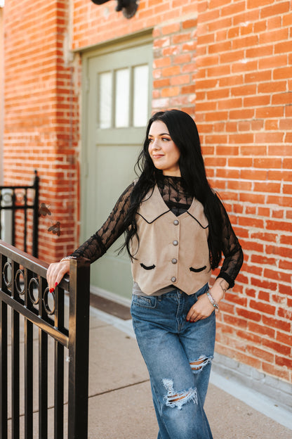 COYOTE RIDGE VEST *DUST