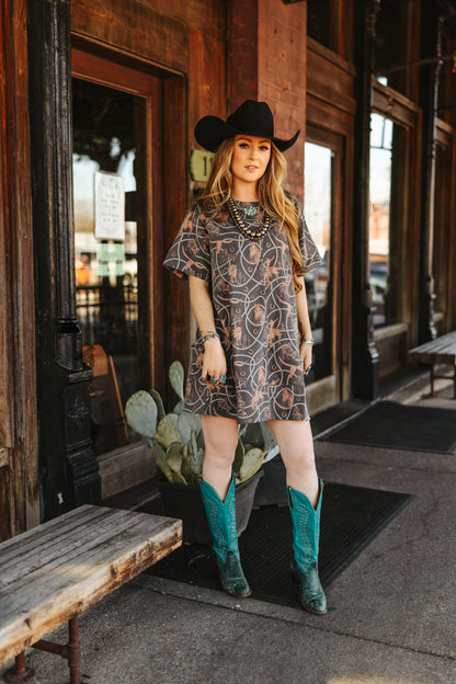 COWBOY LASSO DRESS