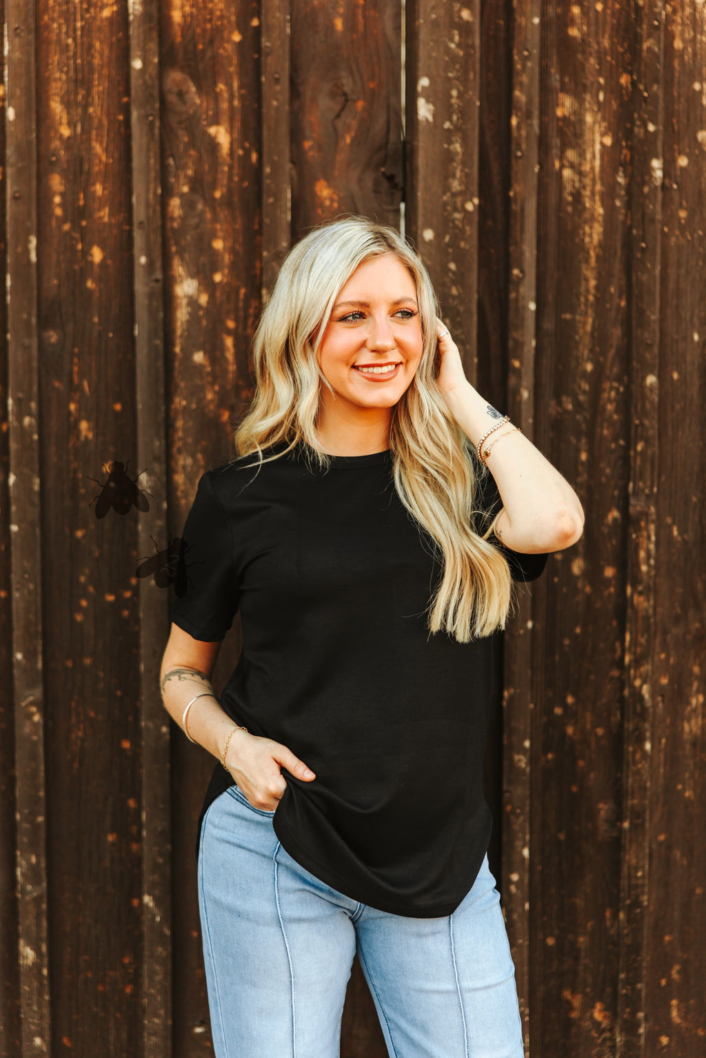S - CLOUD BASIC FREE TEE *Midnight