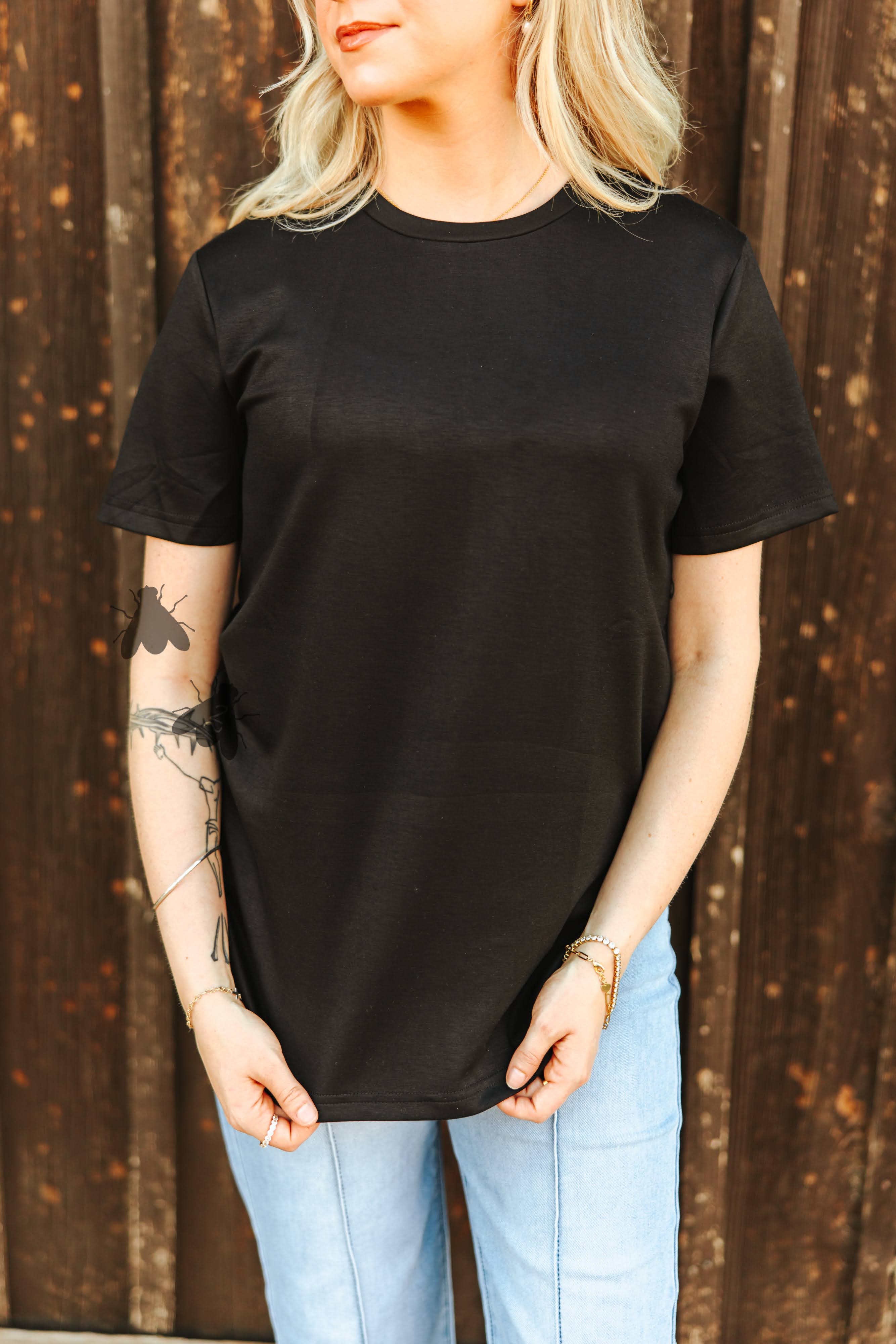 S - CLOUD BASIC FREE TEE *Midnight