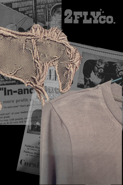 BUCK OUT CUT OUT L/S *MOCHA