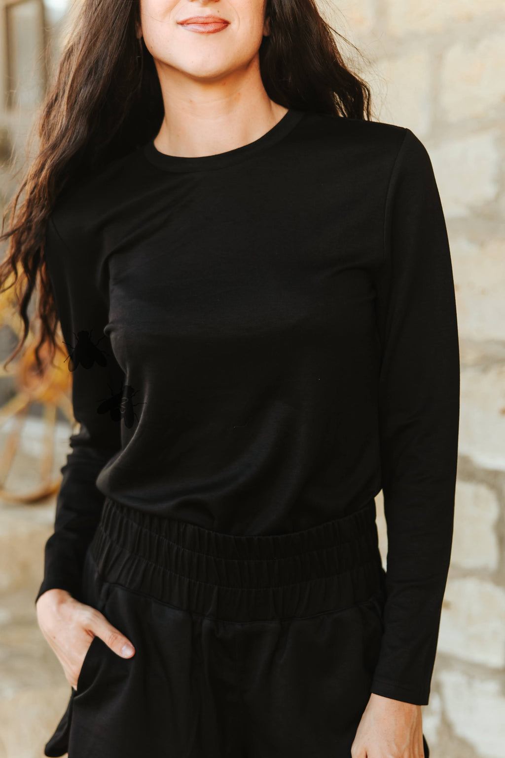 M/L - CLOUD BASIC L/S *MIDNIGHT