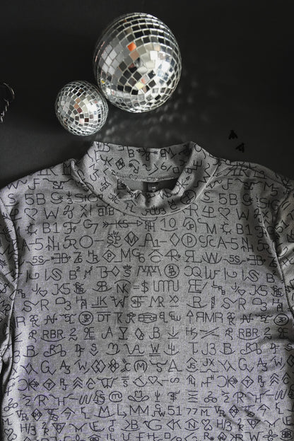 [NO-L] COWBOY COLLECTIVE TEE *CHARCOAL
