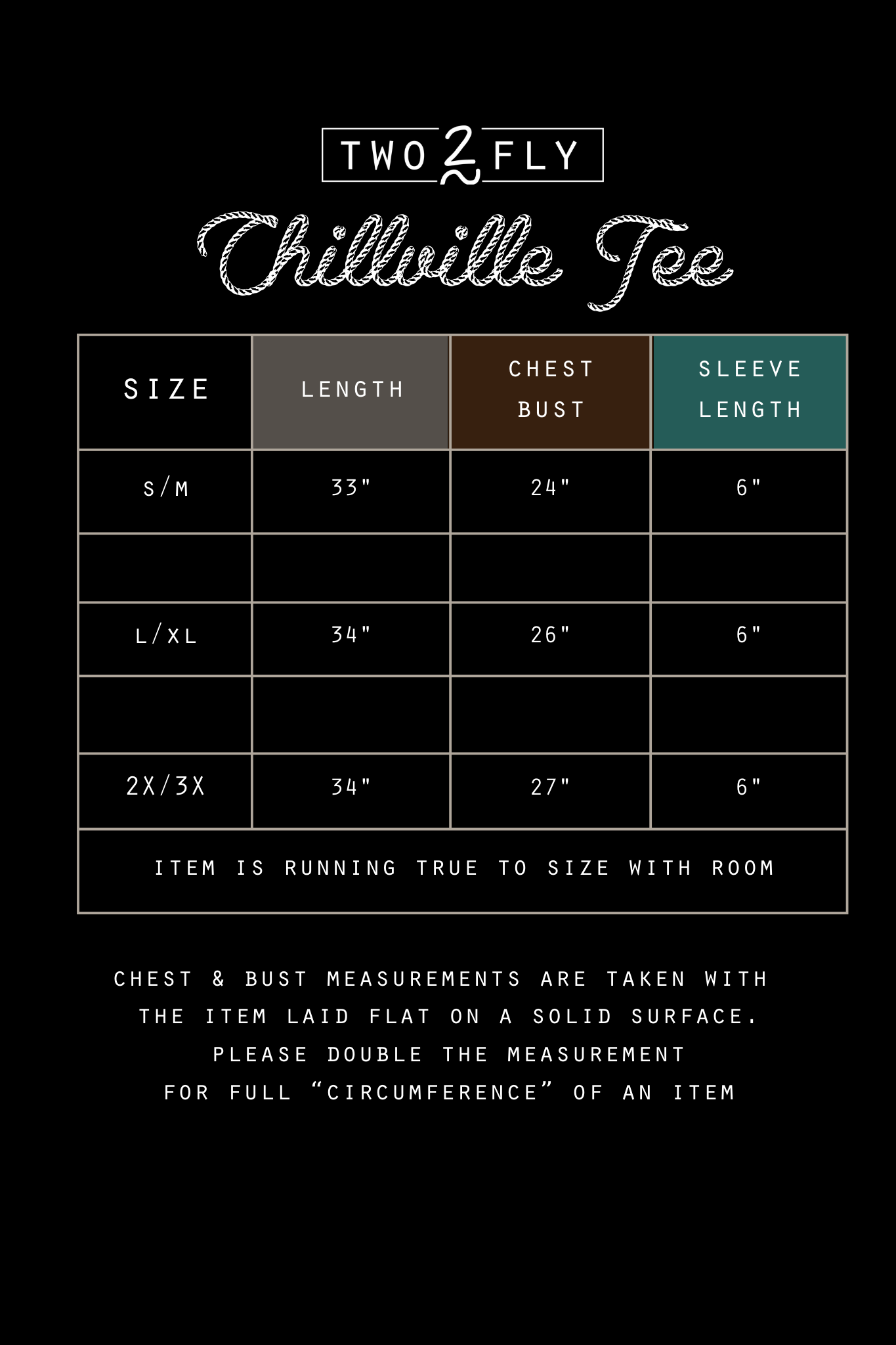 CHILLVILLE TEE *SADDLE [plus only]