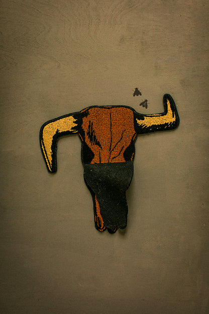 2 FLY DIY PATCH *skull