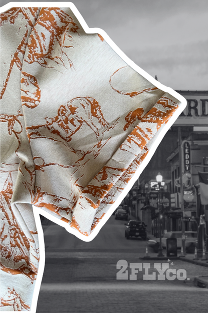 DOODLE DOS TEE *SADDLE