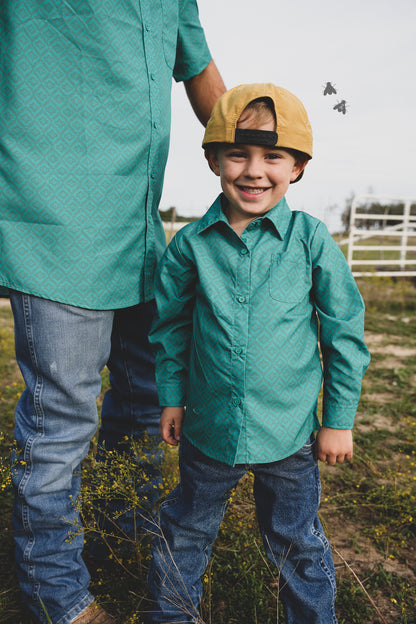 KINGMAN TURQ *longsleeve [KIDS]