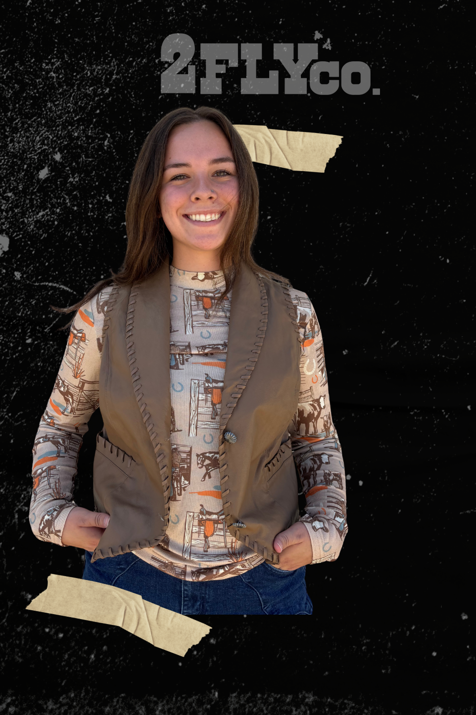 SUNSET RANCH L/S *RETRO