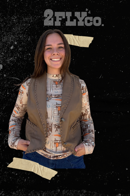 SUNSET RANCH L/S *RETRO