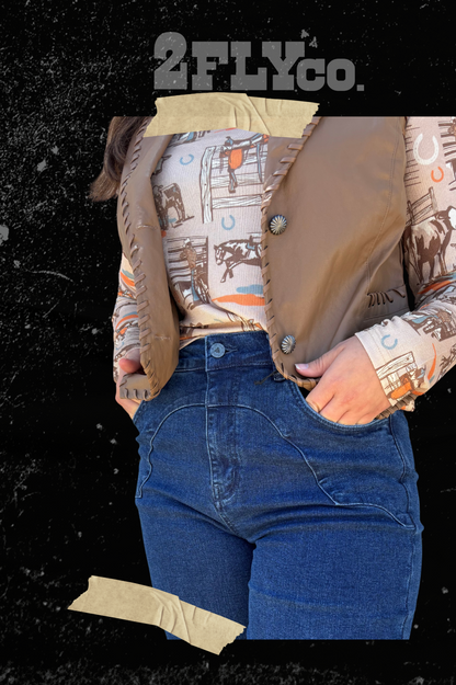 SUNSET RANCH L/S *RETRO