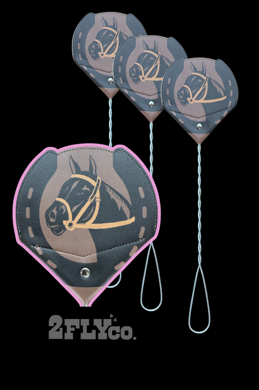 HORSIN' around FLY swat *BRWN