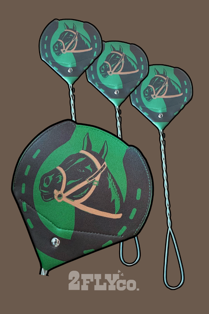 HORSIN' around FLY swat *GREEN