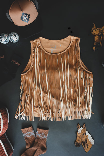 GIRLS BEST FRINGE *SADDLE [MOSTLY 3X LEFT]
