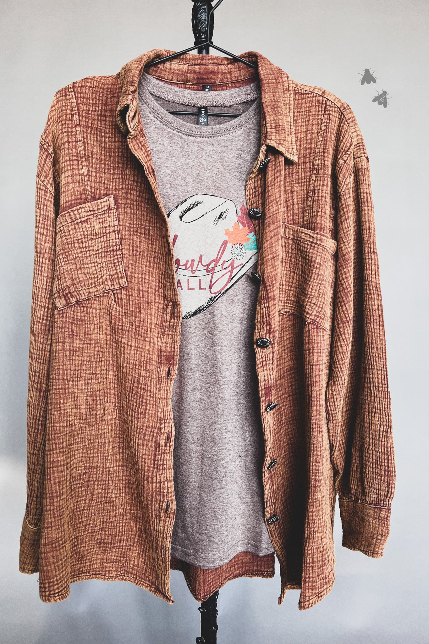 HOWDY FALL TEE *SUPER SALE [S ONLY]